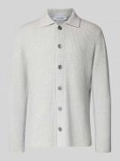 Gebreid jack van scheerwolmix met kasjmier