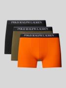 Boxershort met elastische band met logo in een set van 3 stuks