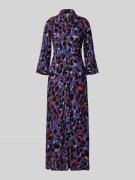 Maxi-jurk met knoopsluiting, model 'SAVANNA'