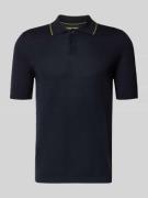 Regular fit poloshirt van puur katoen - Marc O'Polo × DFB Travel Colle...