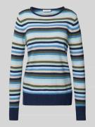 Gebreide pullover van viscosemix met ronde hals