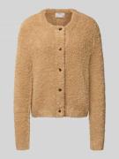 Gebreid jack van alpacamix met ronde hals