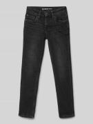 Slim fit jeans in 5-pocketmodel, model 'TAVIO'