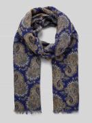 Sjaal van wol met paisleymotief