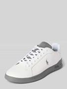 Sneakers met logostitching