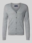 Gebreid jack met V-hals