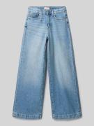 High rise jeans van puur katoen, model 'BROOME'