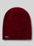 Beanie van puur kasjmier