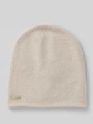 Beanie van puur kasjmier