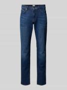 Slim fit jeans met 5-pocketmodel, model 'Chuck'