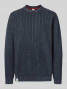 Regular fit pullover van puur katoen, model 'PARKER CREW'