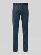 Slim fit broek met tunnelkoord, model 'SpartaFlex'