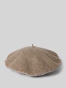 Baskische baret van zuivere wol