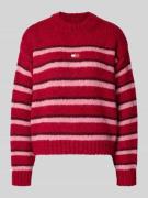 Regular fit gebreide pullover met alpaca