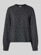 Gebreide pullover met ribboorden, model 'MALESE'