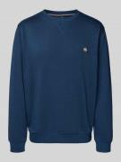 Sweatshirt met labelpatch