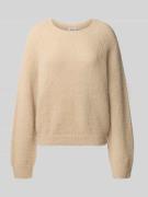 Gebreide pullover van alpacamix, model 'PEMIRI'