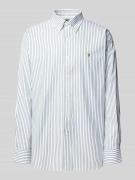 Relaxed fit zakelijk overhemd met knoopsluiting