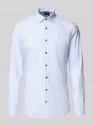 Super slim fit zakelijk overhemd met kentkraag