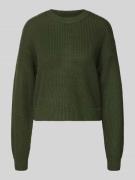 Gebreide pullover met ronde hals, model 'MAYSA'