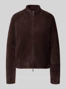 Regular jack in gebreide look, model 'September'