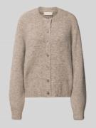 Regular fit jack in gebreide look, model 'Luisa'