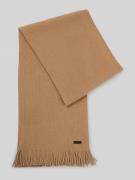 Sjaal van zuivere scheerwol