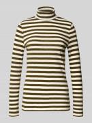 Slim fit shirt met lange mouwen van puur katoen