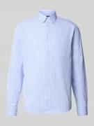 Slim fit zakelijk overhemd met knoopsluiting