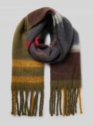 Sjaal met all-over motief, model 'ISLA TARTAN'