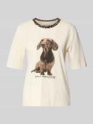 T-shirt met motiefprint