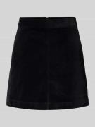 Regular fit minirok van katoenmix