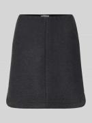 Minirok met wol, model 'WOOLY'