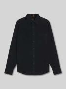 Regular fit vrijetijdsoverhemd van puur katoen