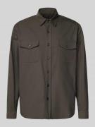 Regular fit overhemdjack met borstzakken, model 'Osaka'