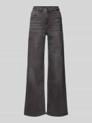 Wide fit jeans in 5-pocketmodel, model 'Minah'