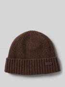 Beanie van wolmix, model 'CARLTON'