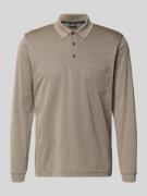 Regular fit poloshirt met borstzak