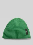 Beanie met labeldetail, model 'SUMTER'