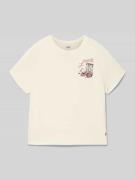 Oversized T-shirt met ronde hals