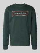 Regular fit sweatshirt van katoenmix