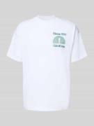 T-shirt met ronde hals, model 'CLUB DI CORSA'