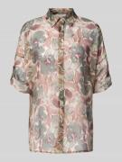 Relaxed fit blouse van viscosemix, model 'Sa44brinaa'