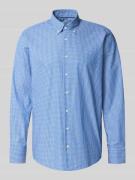 Regular fit zakelijk overhemd met button-downkraag