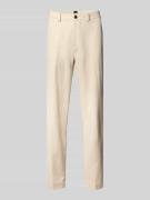 Tapered chino van wolmix, model 'CHINO-ST'