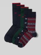 Kousen van katoenmix in een set van 5 paar