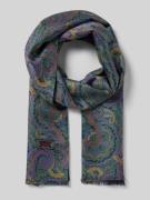 Sjaal met labeldetail