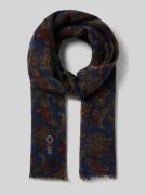 Sjaal van een mix van wol en kasjmier