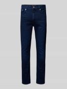 Slim fit jeans van katoenmix, model 'BLEECKER'