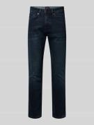 Slim fit jeans van katoenmix, model 'ONYX BO SYSTEM'